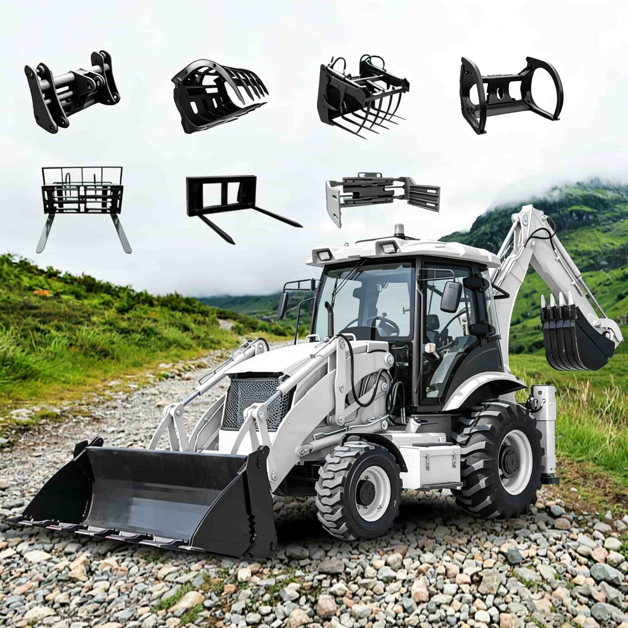 Heavy Equipment Grinder - Экскаватор-погрузчик 40-30C с сертификатом CE, стандарт