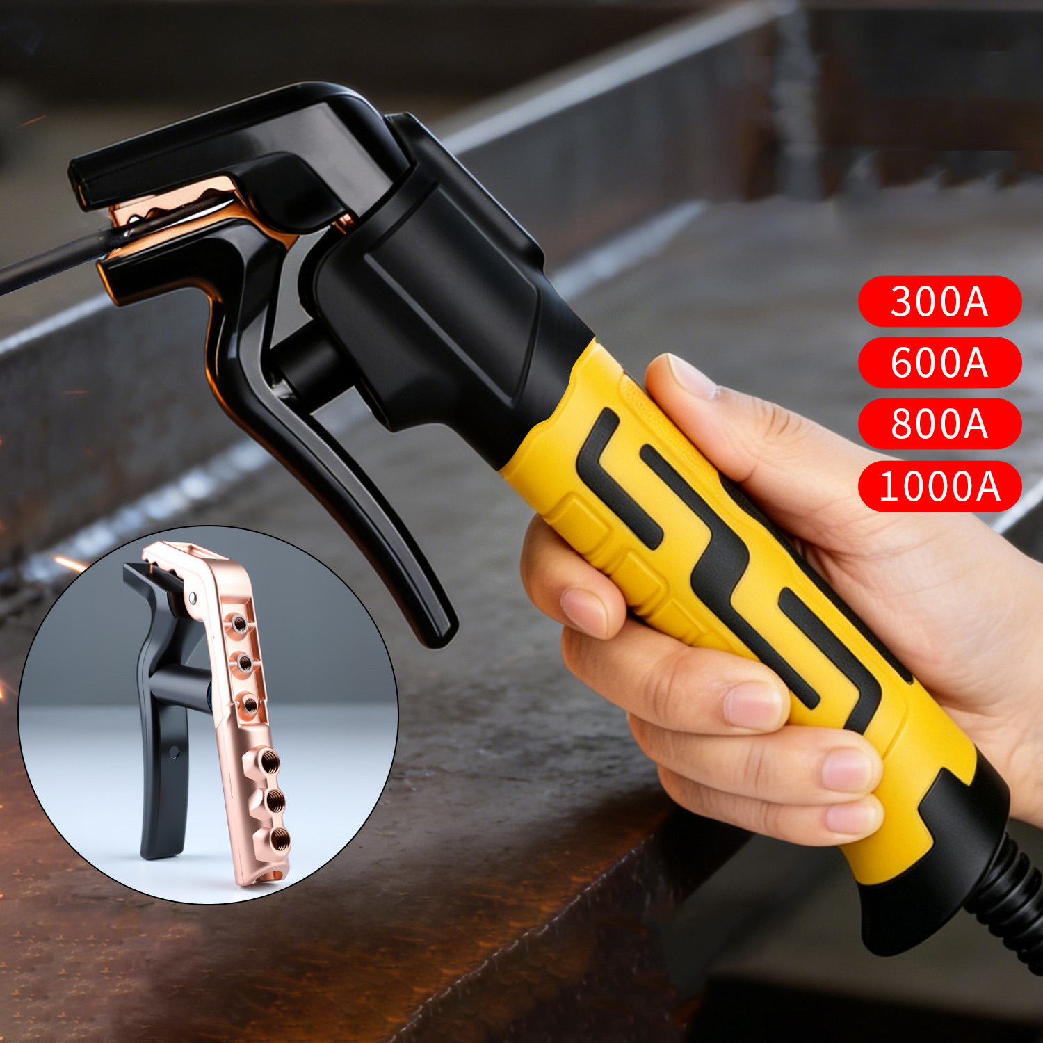 Держатель сварочного электрода – обзор и цена Heavy Equipment Grinder