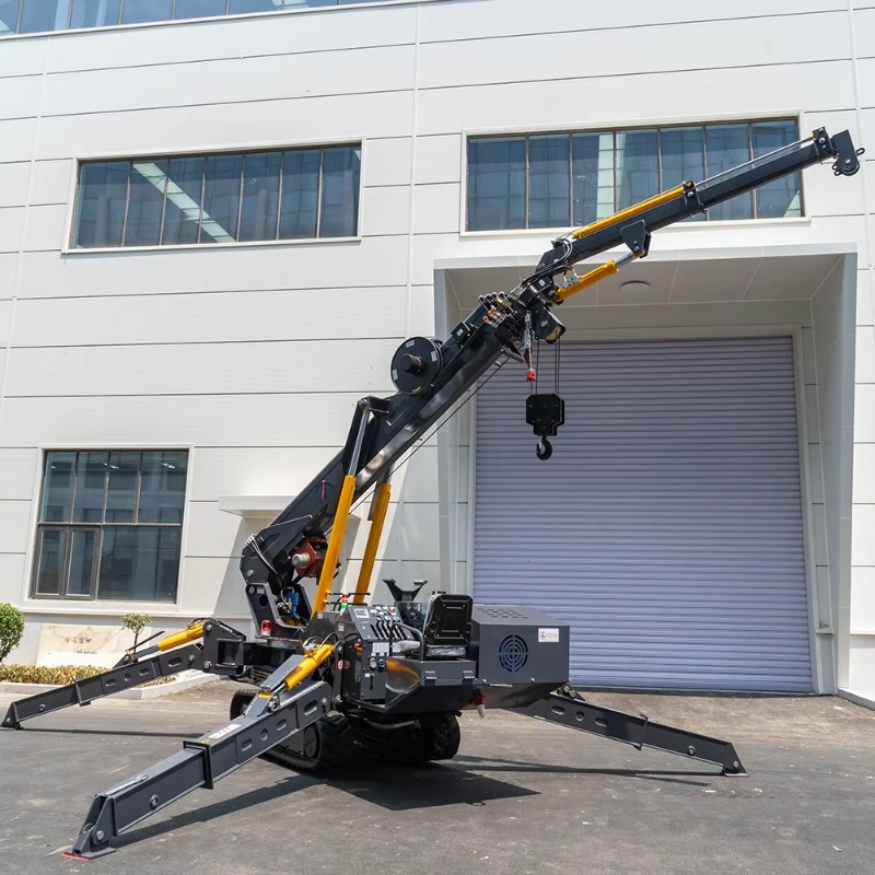 Мини-кран-паук: компактная эле – обзор и цена Heavy Equipment Lift