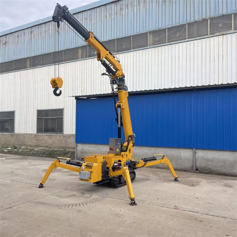 Компактный мини-кран-паук с ги – обзор и цена Heavy Equipment Lift