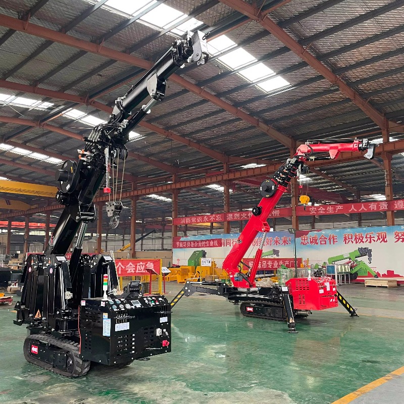 Компактный мини-кран-паук с ги – обзор и цена Heavy Equipment Lift