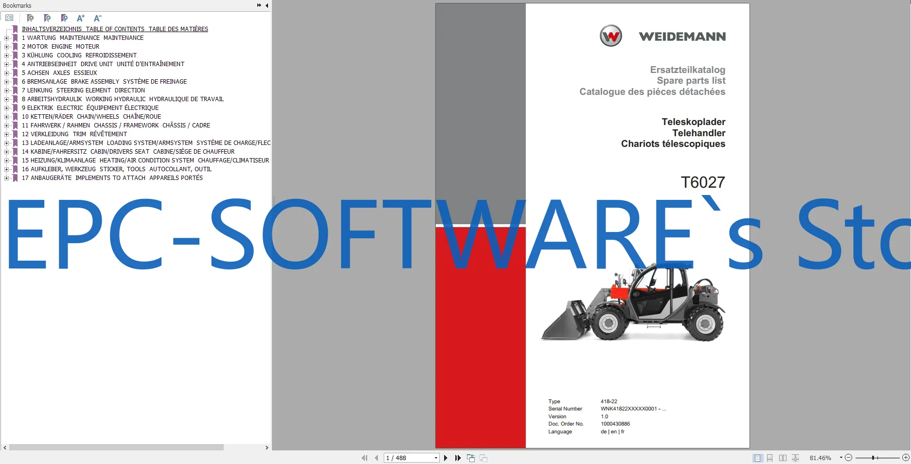 EPC-OFTWARE Каталог запасных ч – обзор и цена Heavy Equipment Software